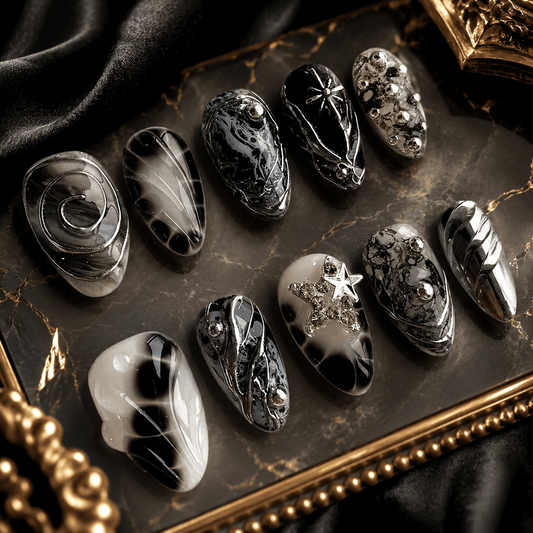 Reusable Fake Nails أظافر صناعية قابلة لإعادة الاستخدام - Princess Cosmetics Qatar