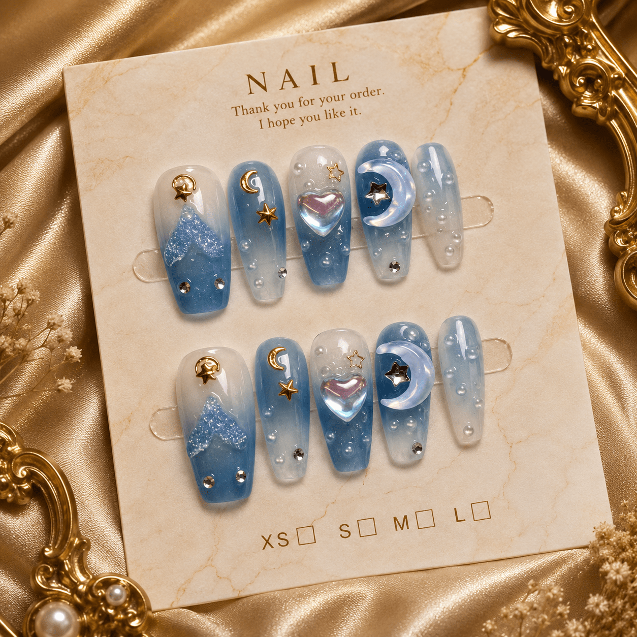 Reusable Fake Nails أظافر صناعية قابلة لإعادة الاستخدام - Princess Cosmetics Qatar