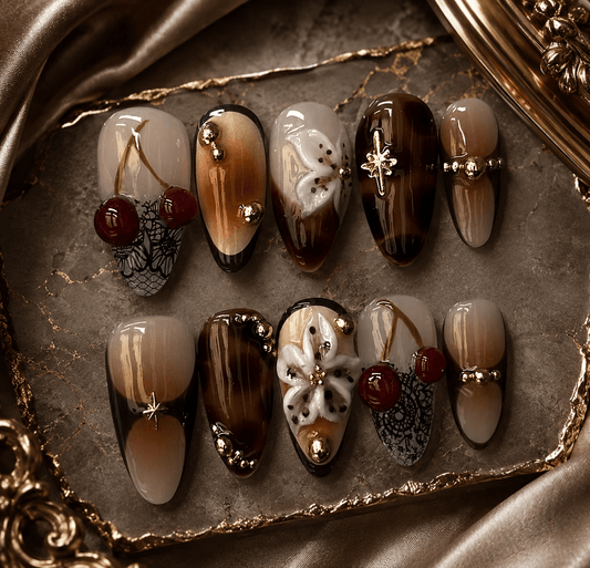 Reusable Fake Nails أظافر صناعية قابلة لإعادة الاستخدام - Princess Cosmetics Qatar