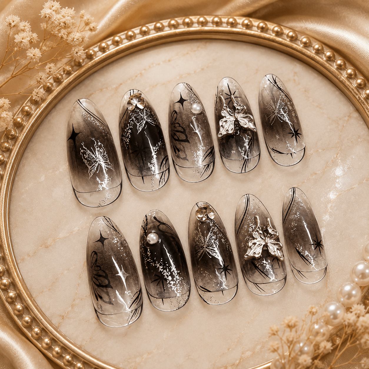 Reusable Fake Nails أظافر صناعية قابلة لإعادة الاستخدام - Princess Cosmetics Qatar