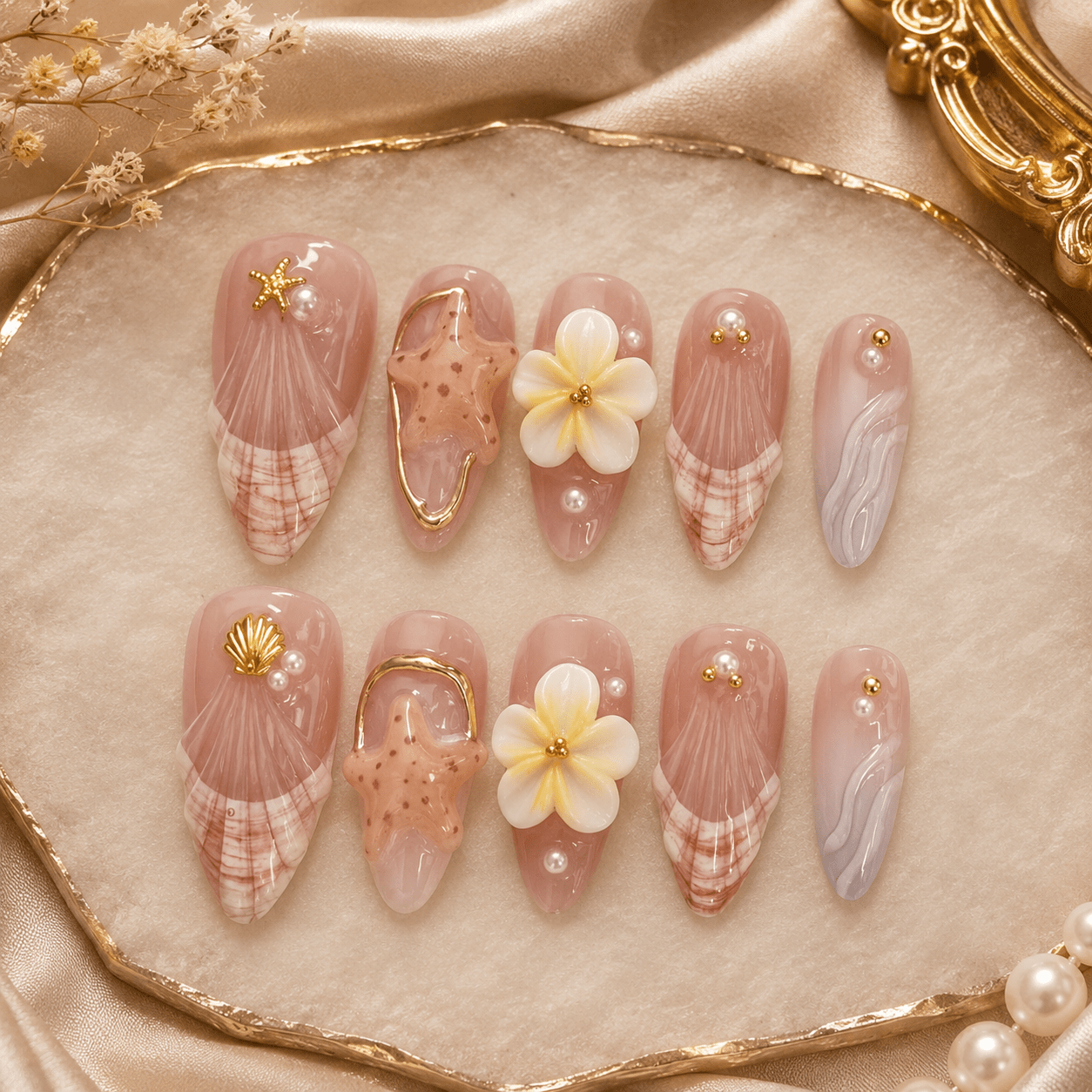 Reusable Fake Nails أظافر صناعية قابلة لإعادة الاستخدام - Princess Cosmetics Qatar