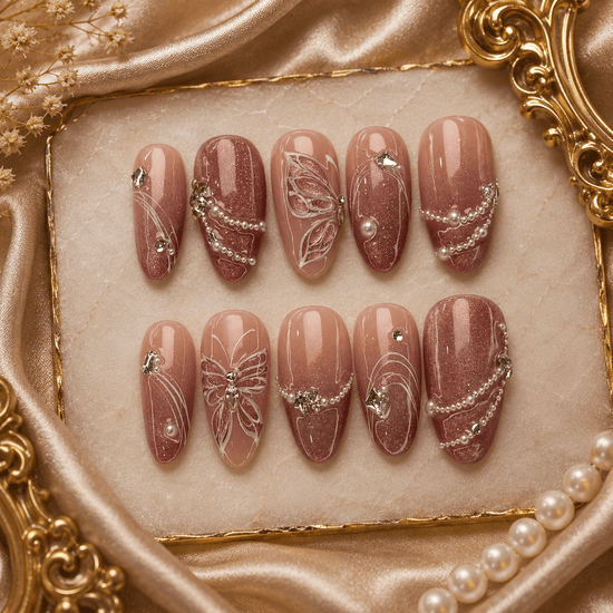 Reusable Fake Nails أظافر صناعية قابلة لإعادة الاستخدام - Princess Cosmetics Qatar