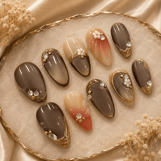 Reusable Fake Nails أظافر صناعية قابلة لإعادة الاستخدام - Princess Cosmetics Qatar