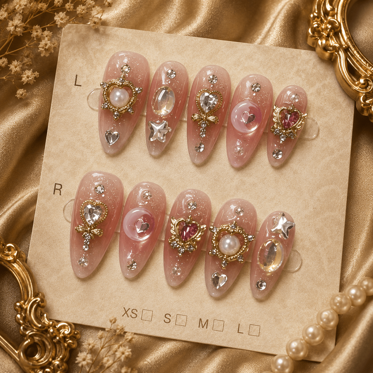 Reusable Fake Nails أظافر صناعية قابلة لإعادة الاستخدام - Princess Cosmetics Qatar