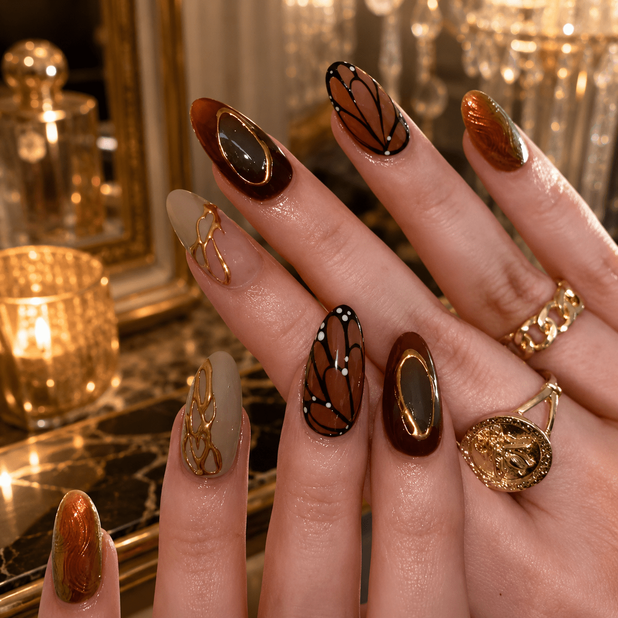 Reusable Fake Nails أظافر صناعية قابلة لإعادة الاستخدام - Princess Cosmetics Qatar