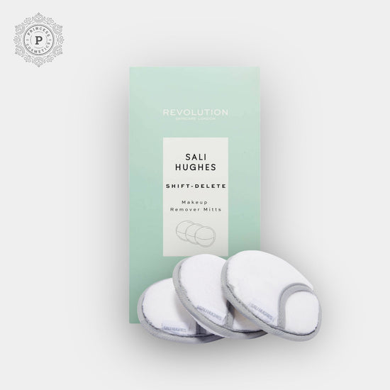 Revolution Skincare X Sali Hughes Eye Make Up Remover Pads (3 Pads). ريولو سكنكير X سالي هيوز ضمادات لإزالة مكياج العيون (3 ضمادات) - Princess Cosmetics Qatar