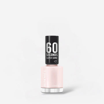 Rimmel 60 Seconds Super Shine Nail Polish - 108 Cameo Rose ريميل طلاء أظافر 60 ثانية سوبر شاين - 108 كاميو روز - Princess Cosmetics Qatar