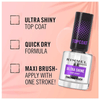 Rimmel Finishing Touch Ultra Shine Top Coat ريميل فينيشينغ تاتش – طبقة علوية فائقة اللمعان - Princess Cosmetics Qatar