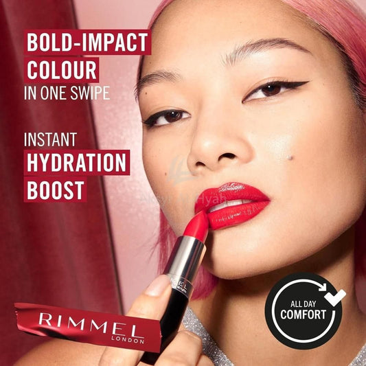 Rimmel Lasting Finish Soft Matte Lipstick ريميل لاستينغ فينيش سوفت مات أحمر شفاه مطفي ناعم - Princess Cosmetics Qatar