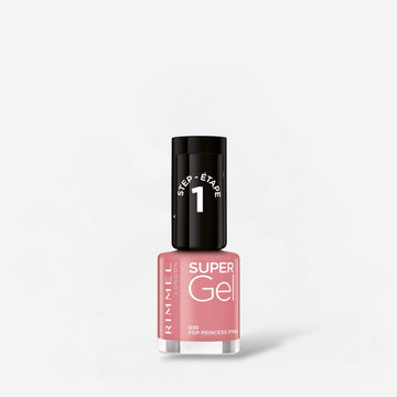 Rimmel Super Gel Nail Tip - 035 Pop Princess Pink ريميل سوبر جل للأظافر - 035 بوب برنسيس بينك - Princess Cosmetics Qatar