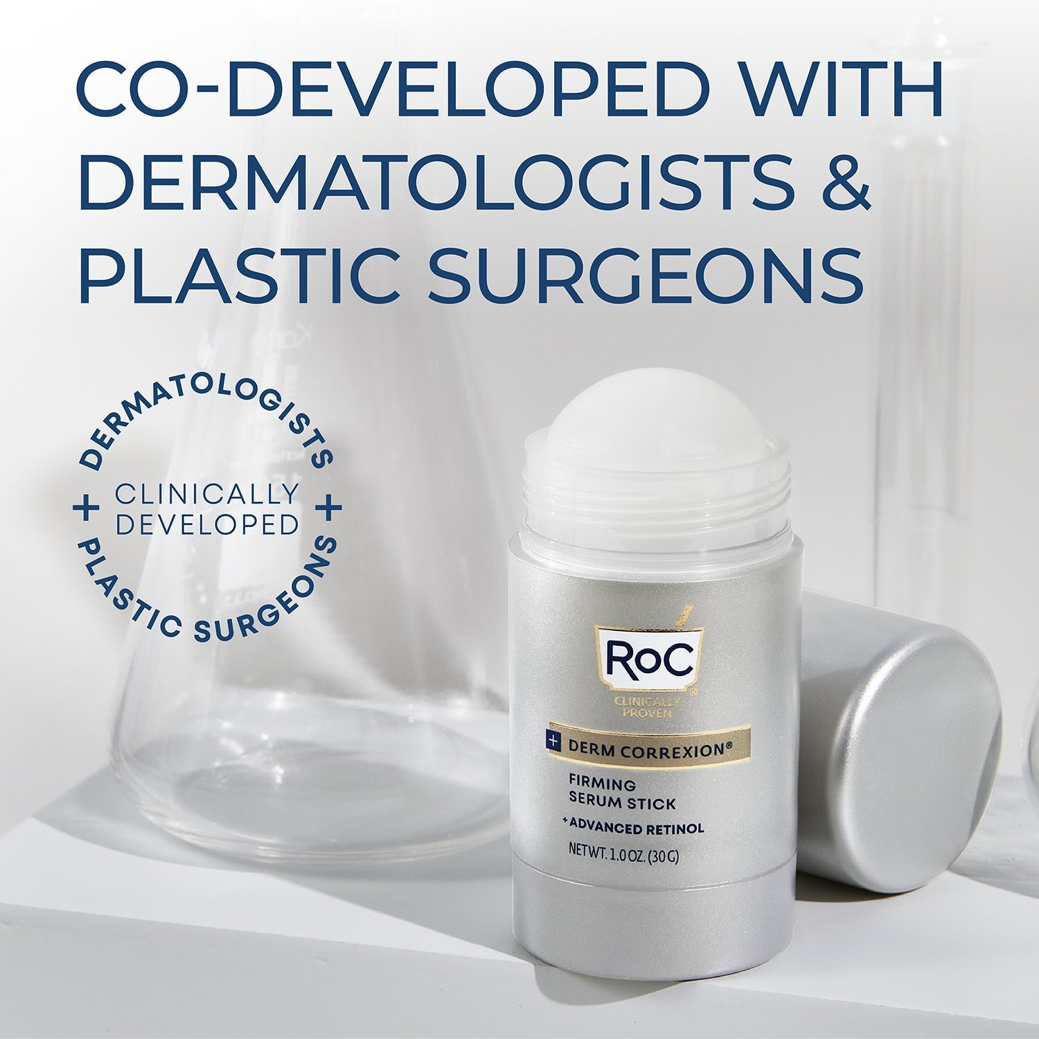 ROC Derm Correxion Firming Serum Stick 30g سيروم شد البشرة من روك ديرم كوريكشن - Princess Cosmetics Qatar