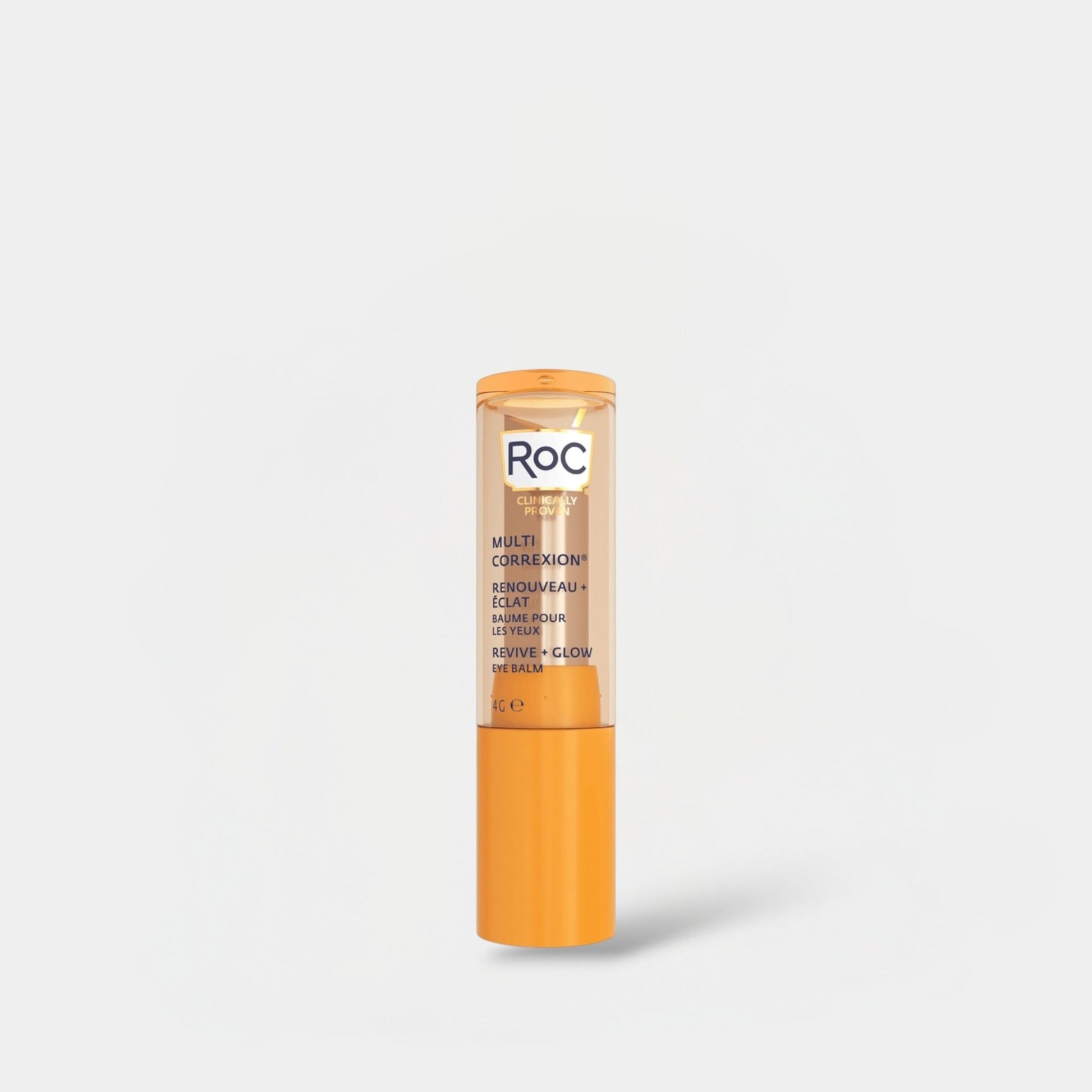 ROC Multi Correxion Revive + Glow Eye Balm with Vitamin C 4g مرهم العين روك مالتي كورركسيون ريفايف + جلو مع فيتامين C - Princess Cosmetics Qatar