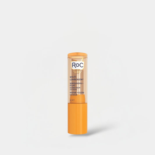 ROC Multi Correxion Revive + Glow Eye Balm with Vitamin C 4g مرهم العين روك مالتي كورركسيون ريفايف + جلو مع فيتامين C - Princess Cosmetics Qatar