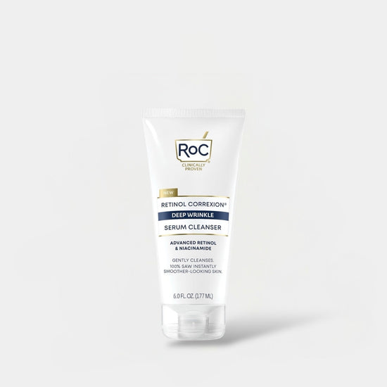 ROC Retinol Correxion Deep Wrinkle Serum Cleanser 177ml منظف مصل التجاعيد العميقة ريتينول كوريكسيون من روك - Princess Cosmetics Qatar