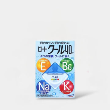 Rohto Cool 40a Eye Drops 12ml روهتو كول 40a قطرة للعين - Princess Cosmetics Qatar
