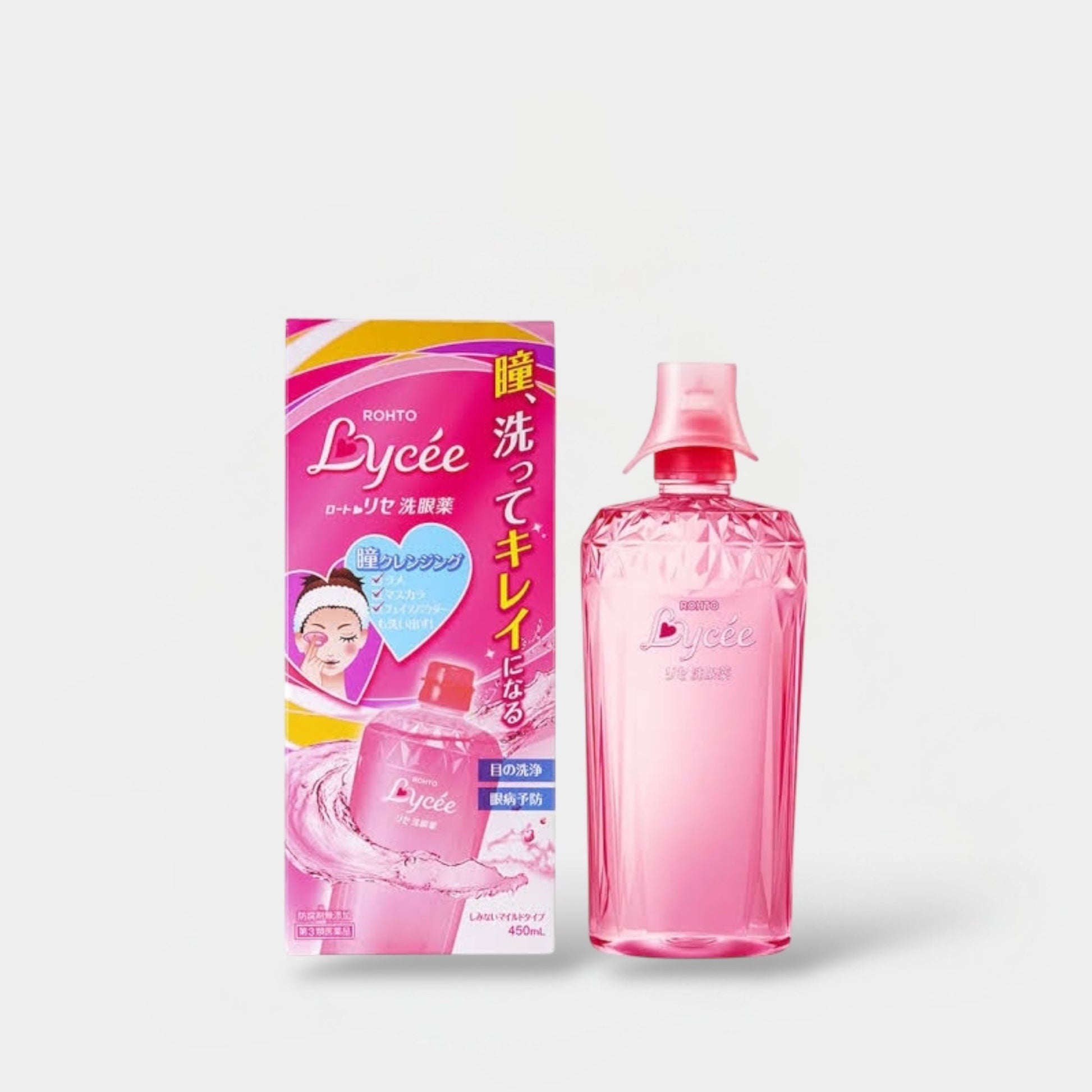 Rohto Mentholatum Lycee Eyewash 450ml غسول العيون روهتو مينثولاتوم ليسيه - Princess Cosmetics Qatar