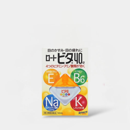 Rohto Vita 40a Eye Drops 12ml قطرات العين روهتو فيتا 40a - Princess Cosmetics Qatar