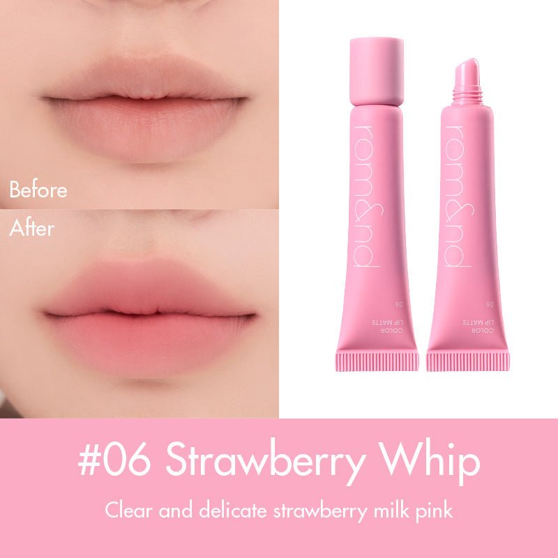 Romand Color Lip Matte 8g أحمر شفاه روماند كلر مات - Princess Cosmetics Qatar