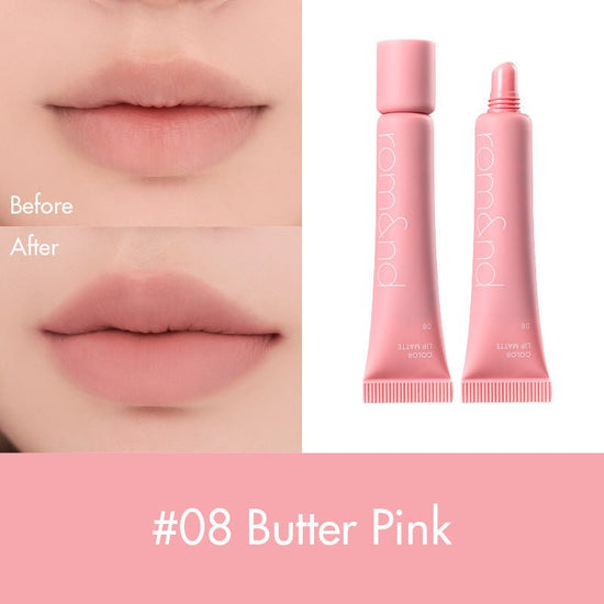 Romand Color Lip Matte 8g أحمر شفاه روماند كلر مات - Princess Cosmetics Qatar