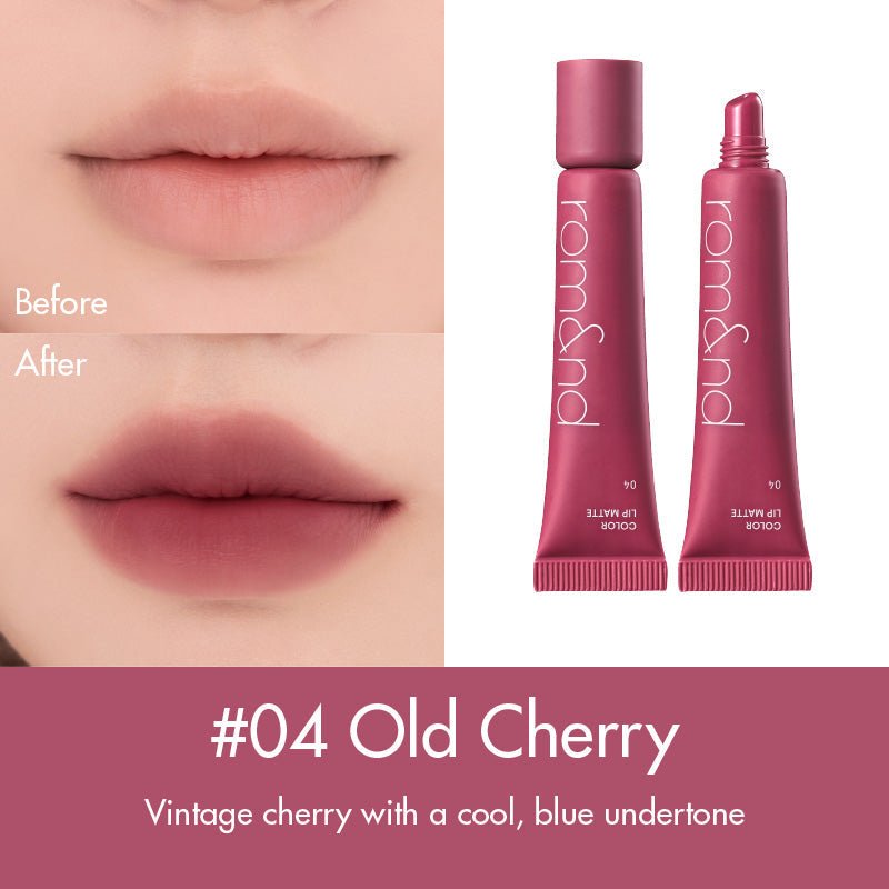 Romand Color Lip Matte 8g أحمر شفاه روماند كلر مات - Princess Cosmetics Qatar