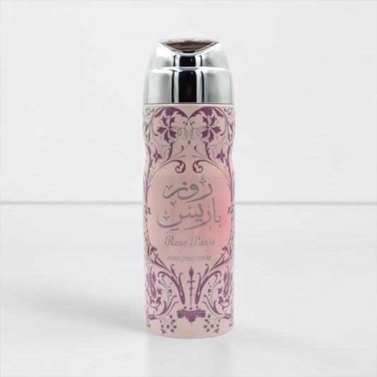 Rose Paris Deodorant Spray 200ml بخاخ مزيل العرق روز باريس - Princess Cosmetics Qatar