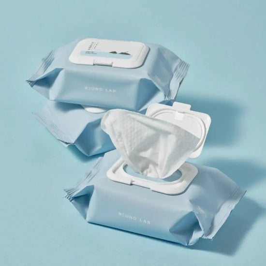 Round Lab 1025 Dokdo Cleansing Tissue (30 Sheets) منديل تنظيف دوكدو من راوند لاب 1025 - Princess Cosmetics Qatar