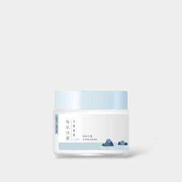 Round Lab 1025 Dokdo Light Cream 80ml كريم راوند لاب 1025 دوكدو الخفيف - Princess Cosmetics Qatar