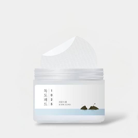 Round Lab 1025 Dokdo Pad (70 Pads) راوند لاب 1025 دوكدو باد - Princess Cosmetics Qatar