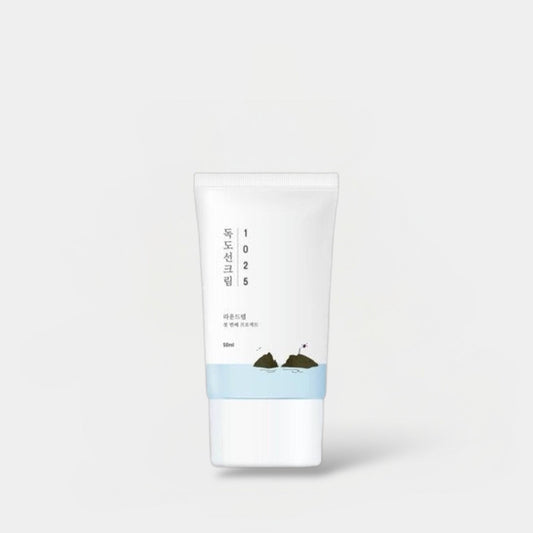 Round Lab 1025 Dokdo Sunscreen 50ml واقي الشمس راوند لاب 1025 دوكدو - Princess Cosmetics Qatar