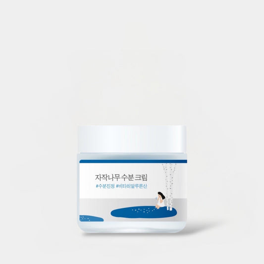 Round Lab Birch Juice Moisturizing Cream 80ml كريم مرطب بعصير البتولا المستدير - Princess Cosmetics Qatar