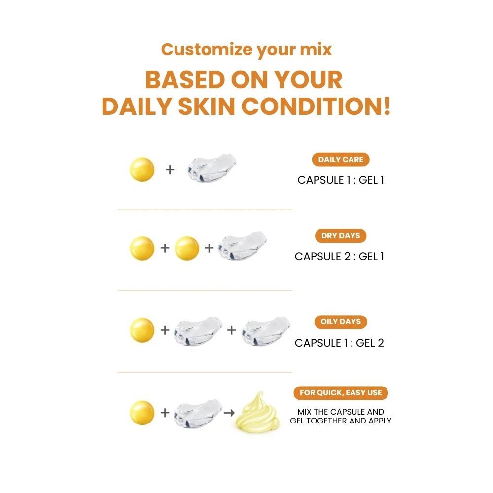 Round Lab Vita Niacinamide Glow Capsule Cream 50ml كريم كبسولات نياسيناميد لتفتيح البشرة من راوند لاب فيتا - Princess Cosmetics Qatar