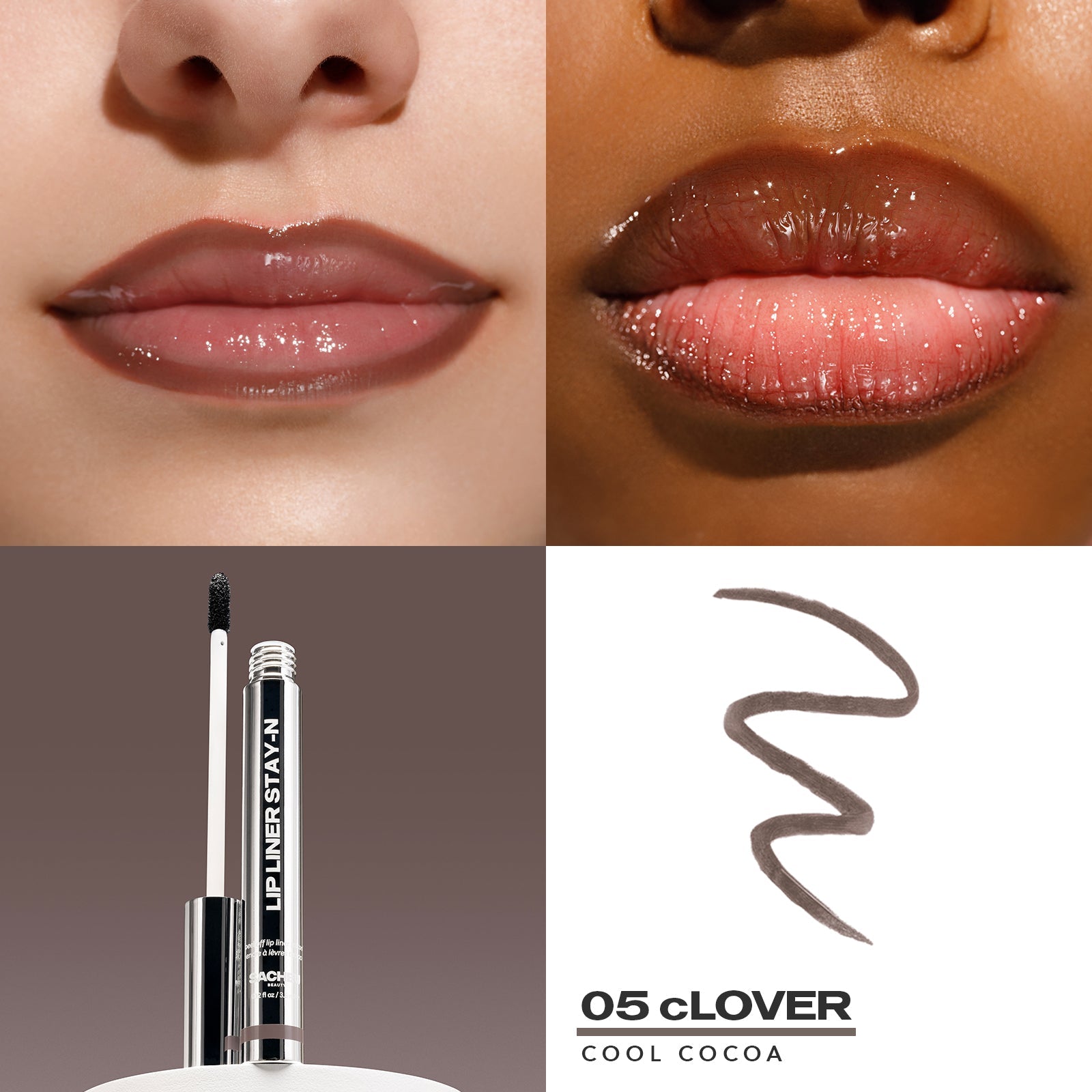 Sacheu Peel - Off Lip Liner Stay - N 3.5ml قلم تحديد الشفاه القابل للتقشير من ساشو - Princess Cosmetics Qatar