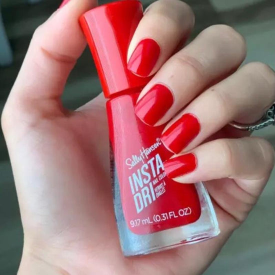 Sally Hansen Insta-Dri Fast Dry Nail Color Asap Apple سالي هانسن إنستا-دراي طلاء أظافر سريع الجفاف – تفاح ASAP - Princess Cosmetics Qatar