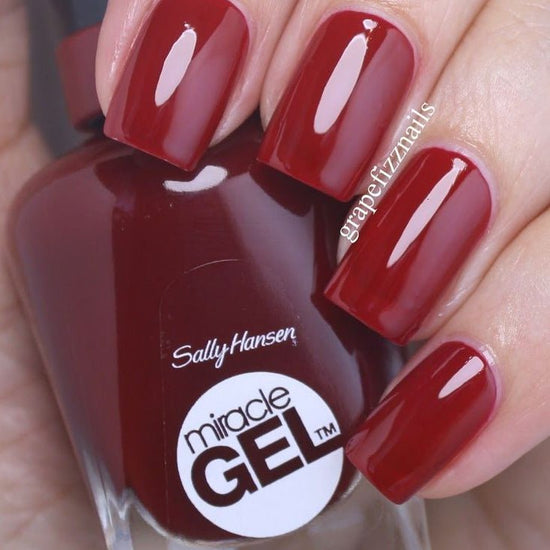 Sally Hansen Miracle Gel New Can’t Beet سالي هانسن ميراكل جل – نيو كانت بيت - Princess Cosmetics Qatar