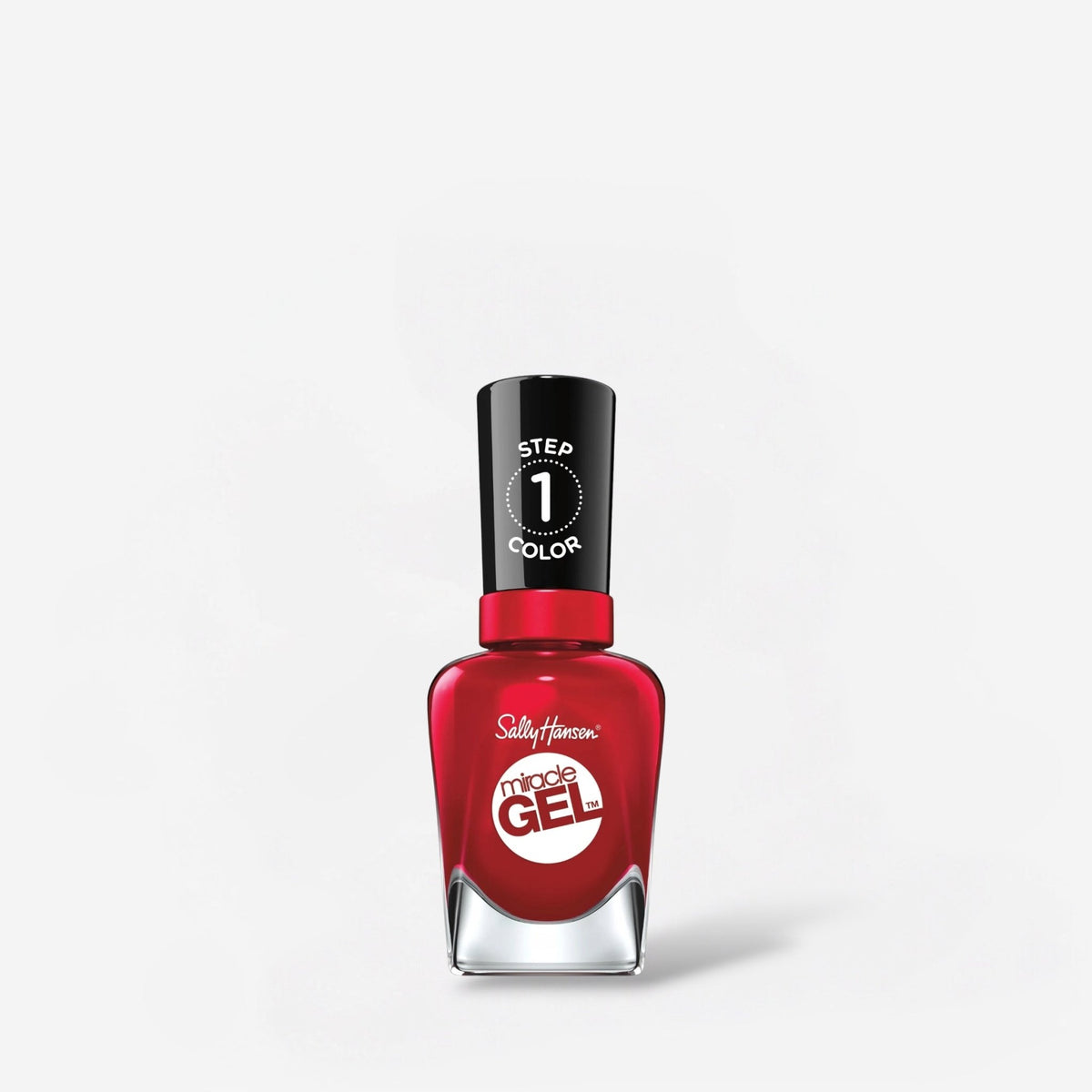 Sally Hansen Miracle Gel Rhapsody Red سالي هانسن ميراكل جل - رابسودي ريد - Princess Cosmetics Qatar