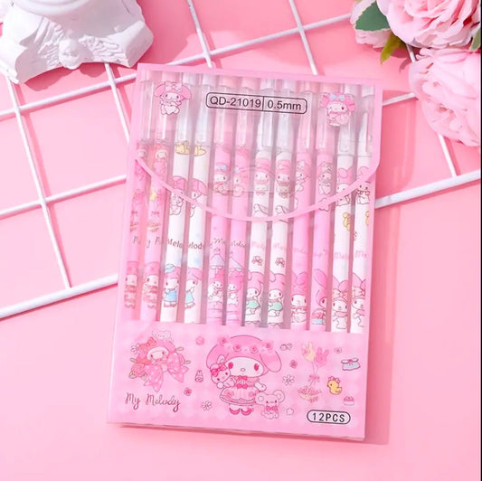 Sanrio Erasable Gel Pen قلم سانريو جل قابل للمسح - Princess Cosmetics Qatar