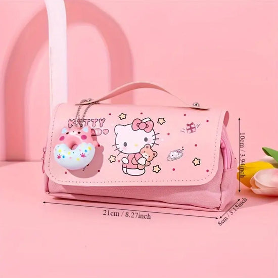 Sanrio Multi - Function Pencil Case. سانريو مقلمة متعددة الوظائف - Princess Cosmetics Qatar