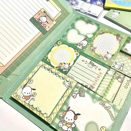 Sanrio Retro Sticky Memo Book. سانريو ريترو ستيكي مذكرة كتاب - Princess Cosmetics Qatar