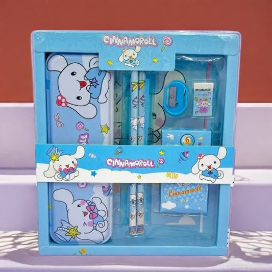 Sanrio Stationary School Set مجموعة مدرسة سانريو الثابتة - Princess Cosmetics Qatar