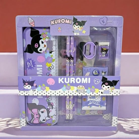 Sanrio Stationary School Set مجموعة مدرسة سانريو الثابتة - Princess Cosmetics Qatar