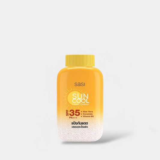 Sasi Sun Cool Loose Powder SPF35 PA+++ 50g بودرة ساسي صن كول السائبة - Princess Cosmetics Qatar