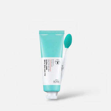Scinic All Day Fine Pore Mint Paste: Paste 80ml + Pore Cleaner معجون النعناع لتنظيف المسام طوال اليوم: معجون + منظف للمسام - Princess Cosmetics Qatar