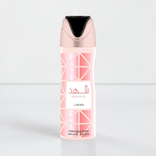 Shahd Deodorant Spray 200ml بخاخ مزيل العرق شاهد - Princess Cosmetics Qatar