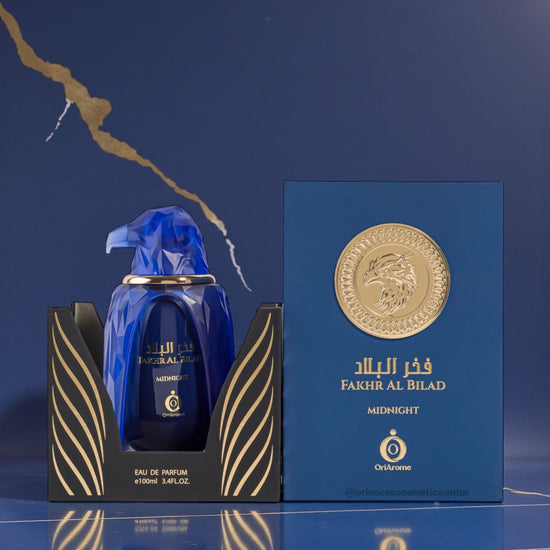 Shaikh Saeed Fakhar Al Bilad Midnight 100ml الشيخ سعيد فخر البلاد منتصف الليل - Princess Cosmetics Qatar
