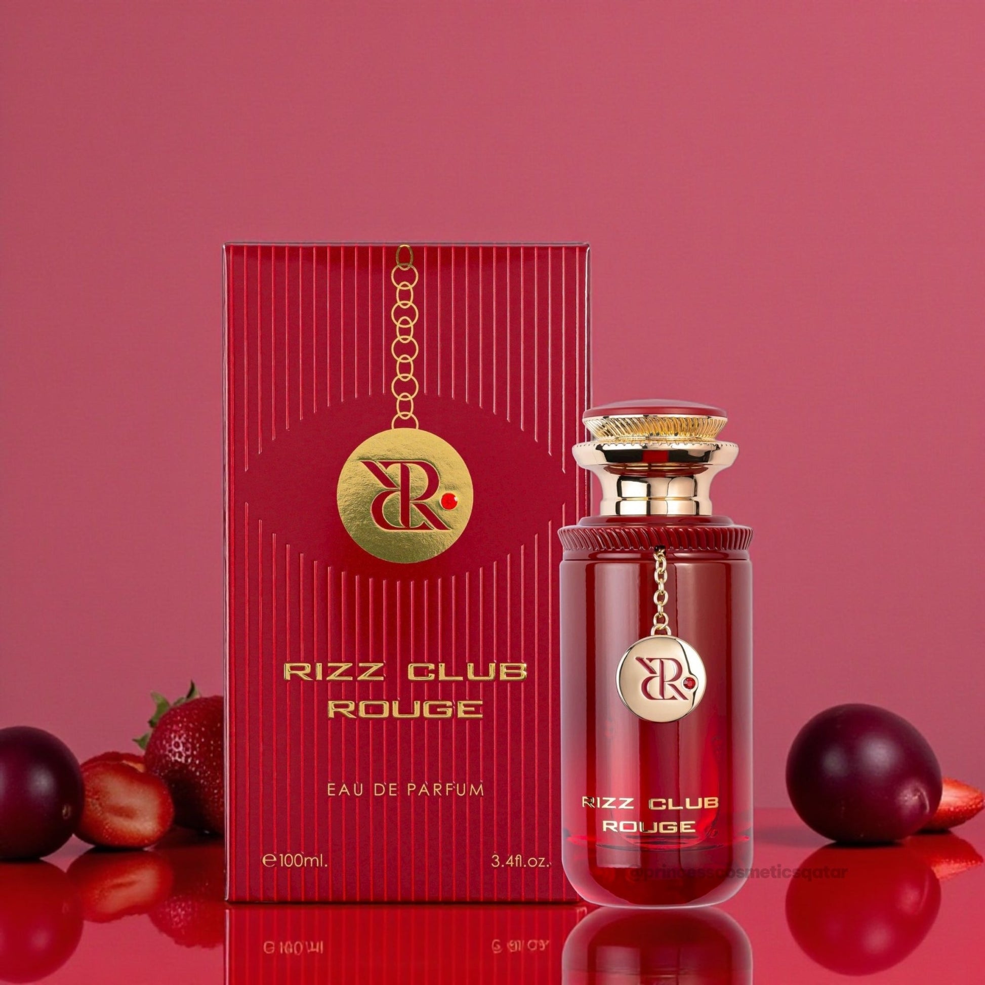 Shaikh Saeed Rizz Club Rouge 100ml نادي الشيخ سعيد رز روج - Princess Cosmetics Qatar