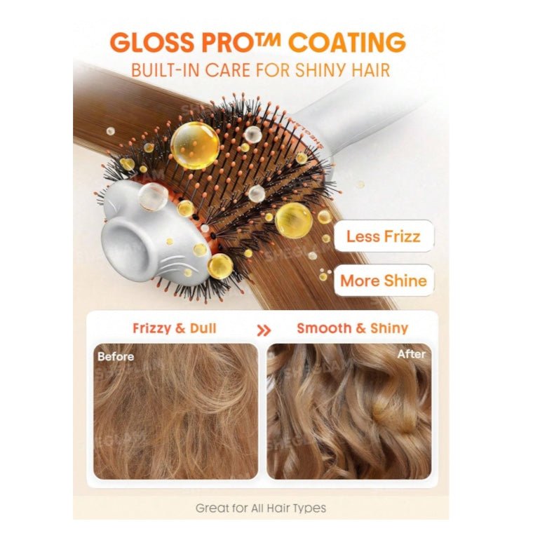 SHEGLAM Blowout Bliss Volumizing Hot Air Brush شيغلام فرشاة الهواء الساخن لتكثيف الشعر «بلو آوت بليس» - Princess Cosmetics Qatar