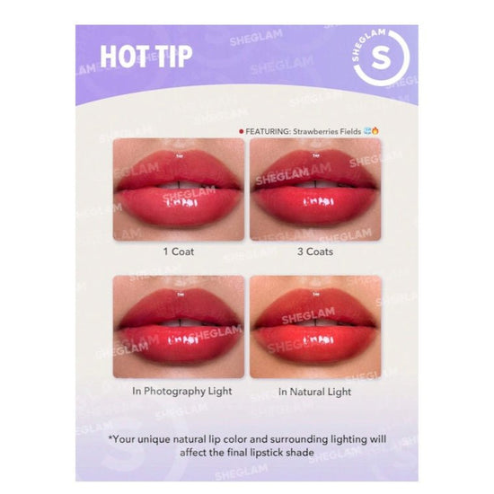 SHEGLAM Bold Booster Lip Plumper ملمع الشفاه شيغلام بولد بوستر - Princess Cosmetics Qatar