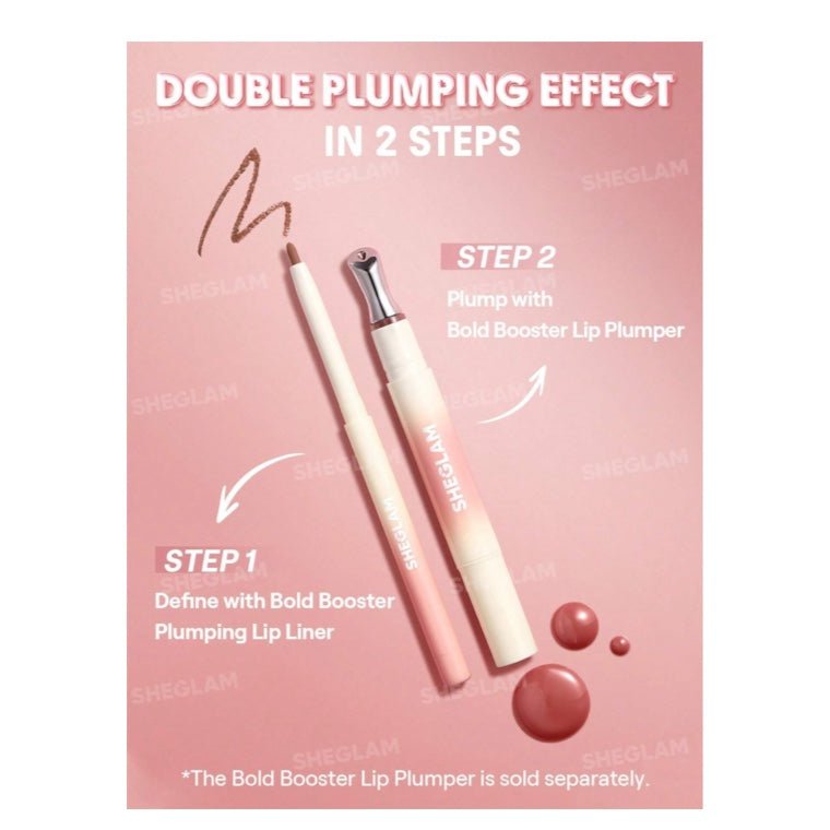 SHEGLAM Bold Booster Plumping Lip Liner محدد شفاه شيغلام بولد بوستر لتكبير الشفاه - Princess Cosmetics Qatar