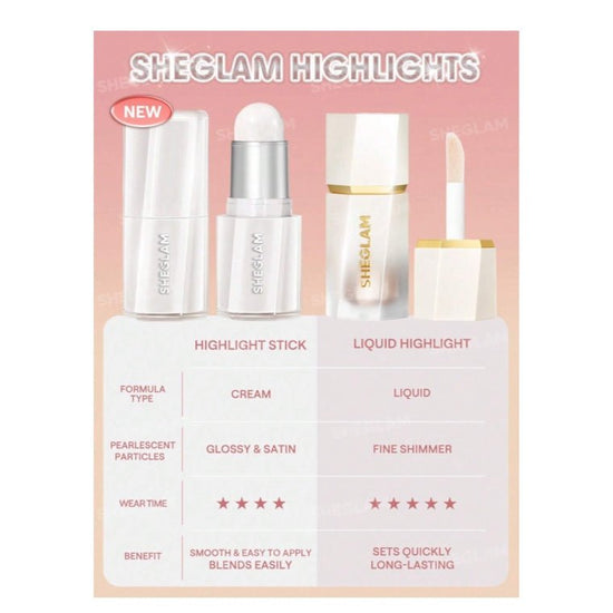 SHEGLAM Buttery Bling Highlight Stick شيغلام ستيك هايلايتر باتري بلينغ - Princess Cosmetics Qatar