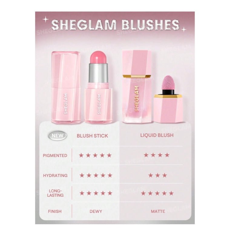 SHEGLAM Buttery Bliss Blush Stick أحمر خدود شيغلام باتري بليس - Princess Cosmetics Qatar